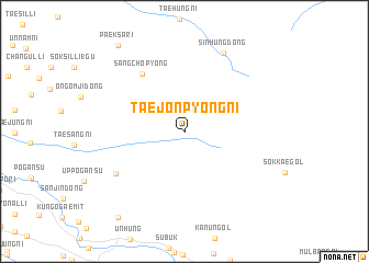 map of Taejŏnp\