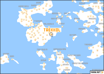 map of Taek\
