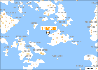 map of Taemŏ-ri
