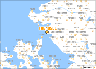 map of Taemusŭl