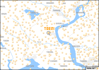 map of Tae-ri