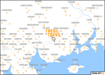 map of Taesil
