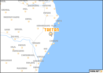 map of Taet\