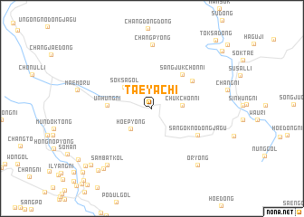 map of Taeyach\