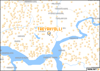map of Taeyahyŏl-li