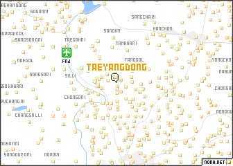 map of Taeyang-dong