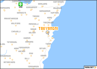 map of Taeyang-ni