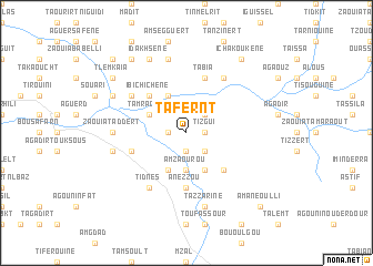 map of Tafernt