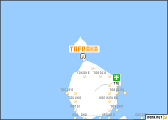 map of Tafraka