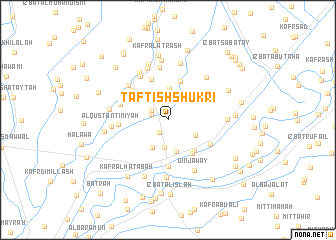 map of Taftīsh Shukrī