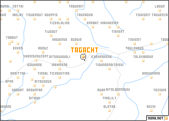 map of Tagacht