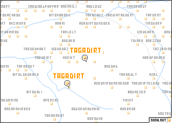 map of Tagadirt