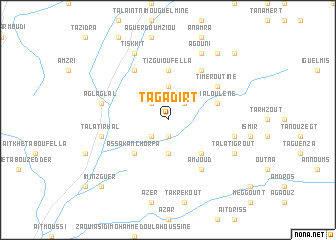 map of Tagadirt