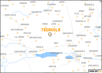 map of Tagaküla