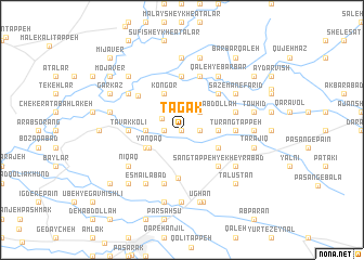 map of Tagak