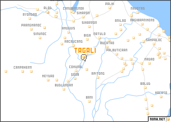 map of Tagali