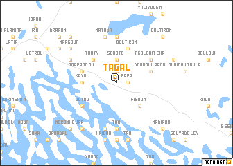 map of Tagal