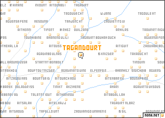 map of Tagandourt