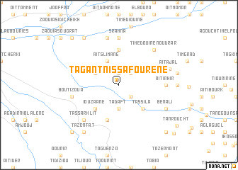 map of Tagant nʼ Issafourene