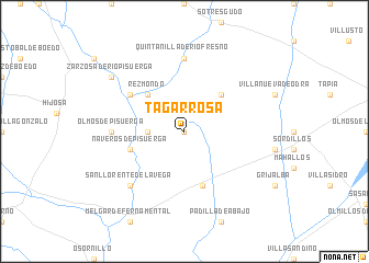 map of Tagarrosa