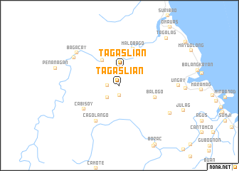 map of Tagaslian