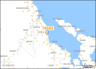 map of Tagas