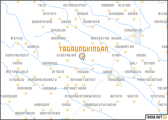 map of Tagaung Kindan