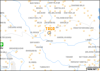 map of Tagā
