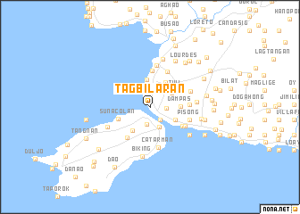 map of Tagbilaran