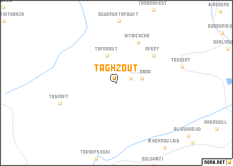 map of Taghzout