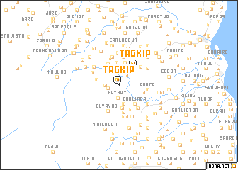map of Tagkip