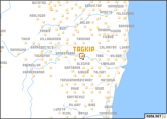 map of Tagkip