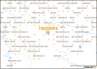 map of Tagmanns