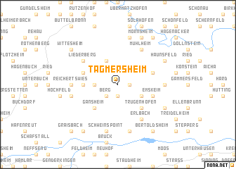 map of Tagmersheim