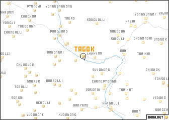 map of Tagok