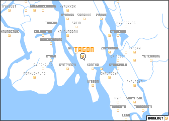 map of Tagôn