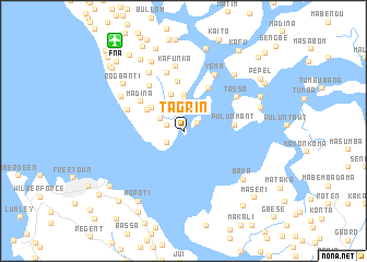 map of Tagrin