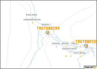 map of Tagtabazar