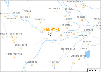 map of Taguayre