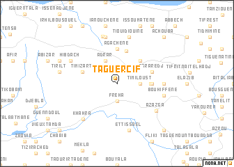 map of Taguercif