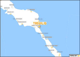 map of Taguilid