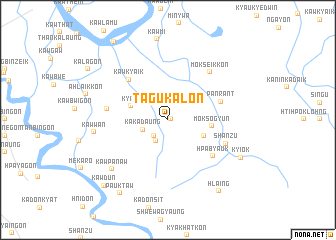 map of Tagukalon