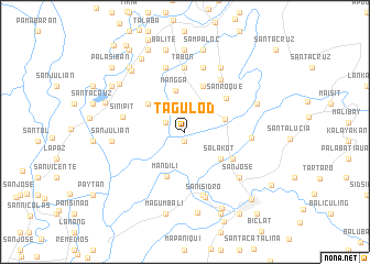 map of Tagulod