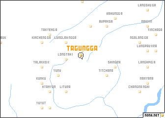 map of Tagung Ga