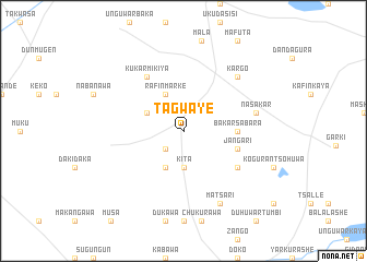 map of Tagwaye