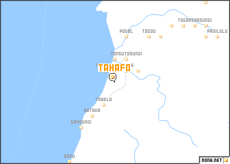 map of Tahafo