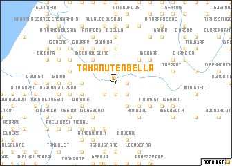 map of Tahanut en Bel-la