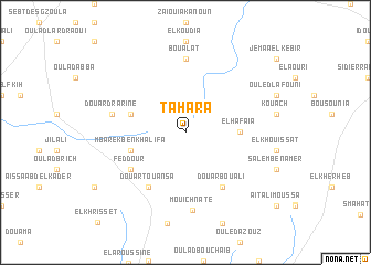 map of Tahara