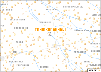 map of Tāhir Khāskheli
