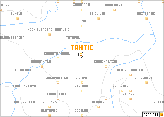 map of Tahitic